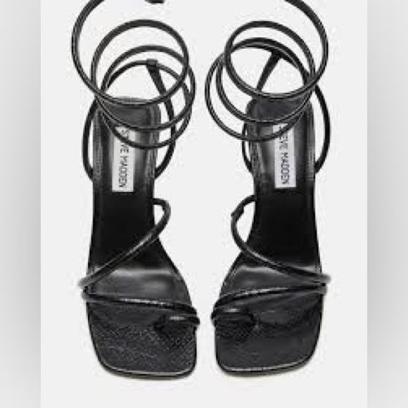 Steven Madden Ankle Wrapped Heels - Picture 2 of 5